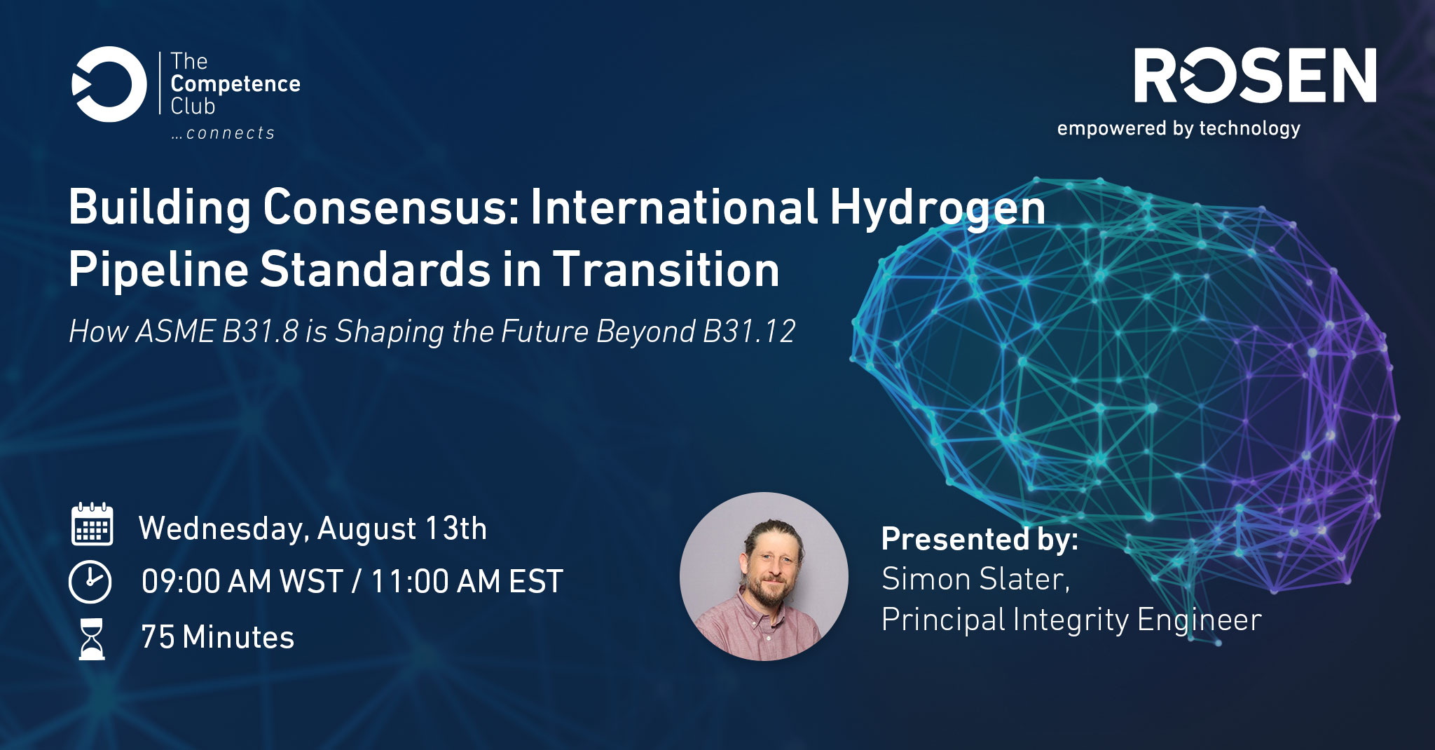 Rosen Webinar - Building Consensus: International Hydrogen Pipeline ...